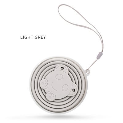 270ML Travel Cup Stainless Steel Silicone Retractable Folding Cups Outdoor Sport Telescopic Collapsible Coffee Tea Water