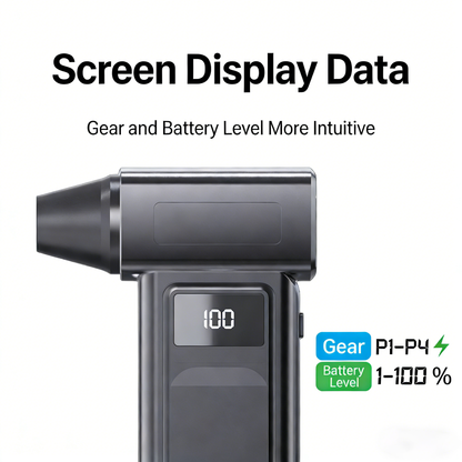 Air Blaster Pro: 4-in-1 Powerhouse for Snow, Pets, Fires & Debris