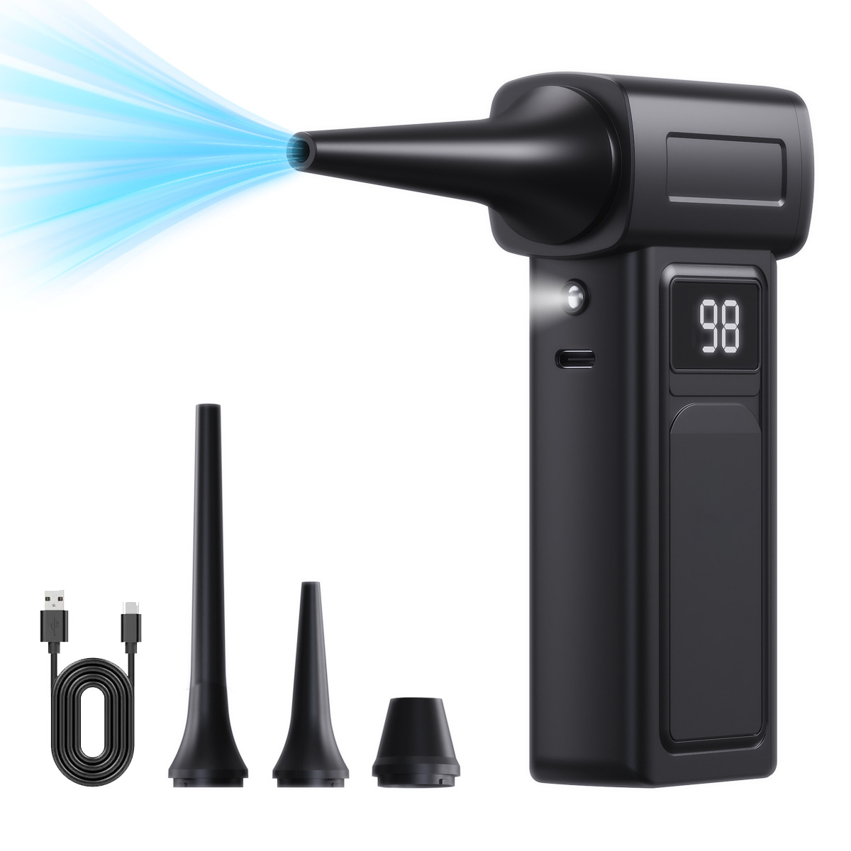 Air Blaster Pro: 4-in-1 Powerhouse for Snow, Pets, Fires & Debris