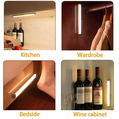 🎁Last Day Sale 49% OFF🔥-💡Punch-free Smart Sensor Magnetic Rechargeable LED Lights