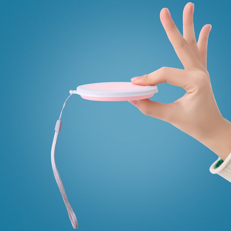 270ML Travel Cup Stainless Steel Silicone Retractable Folding Cups Outdoor Sport Telescopic Collapsible Coffee Tea Water