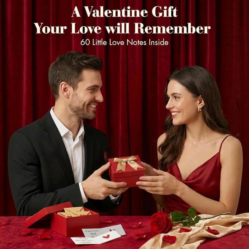 💖Hot Sale Valentine's Day🌹💌 DIY Love Notes Box – Mini Blank Cards & Envelopes 💖🌹 Perfect Valentine's Gift