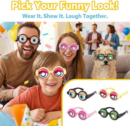 49% OFF🎉🎉Novelty Funny Glasses with Winking Eye Mechanism