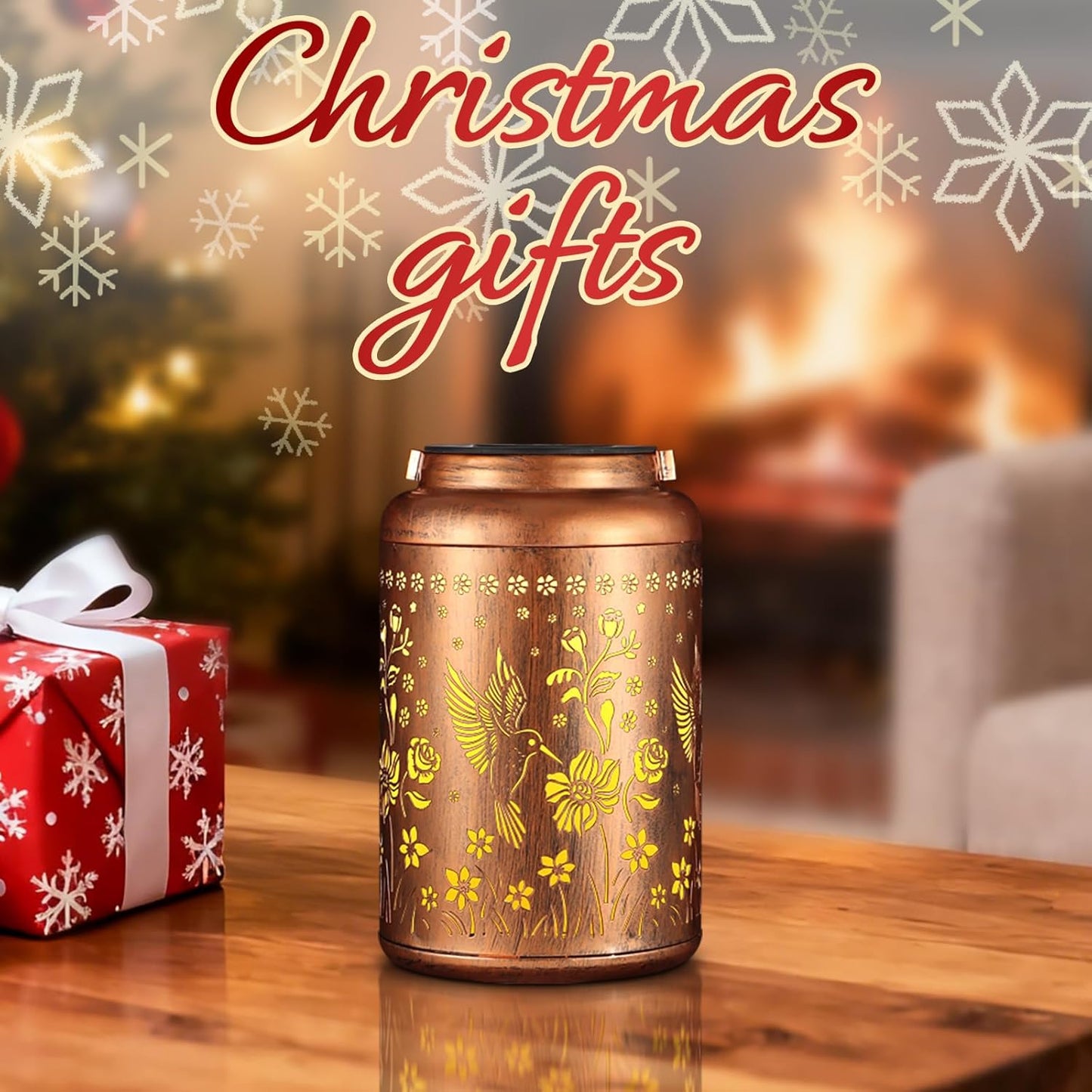 Hummingbird Solar Lanterns 🔥💡 Waterproof Garden Decor