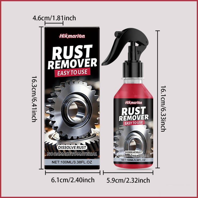 🔥2026 SALE - Nano Metal Rust Remover Polishing Spray For Tools, Cars, Bikes, Grills, Bolts, Firearms & More