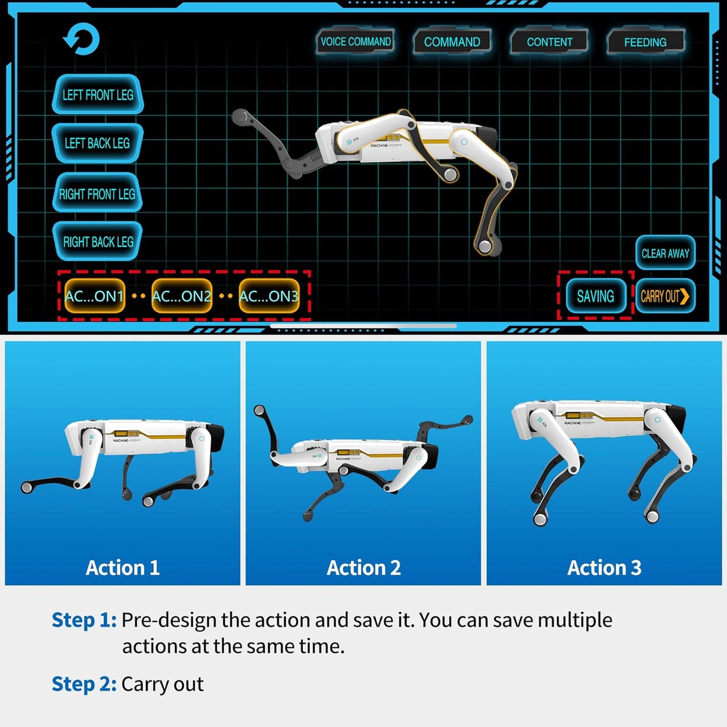 Robot Dog - Interactive STEM Pet with Voice Control