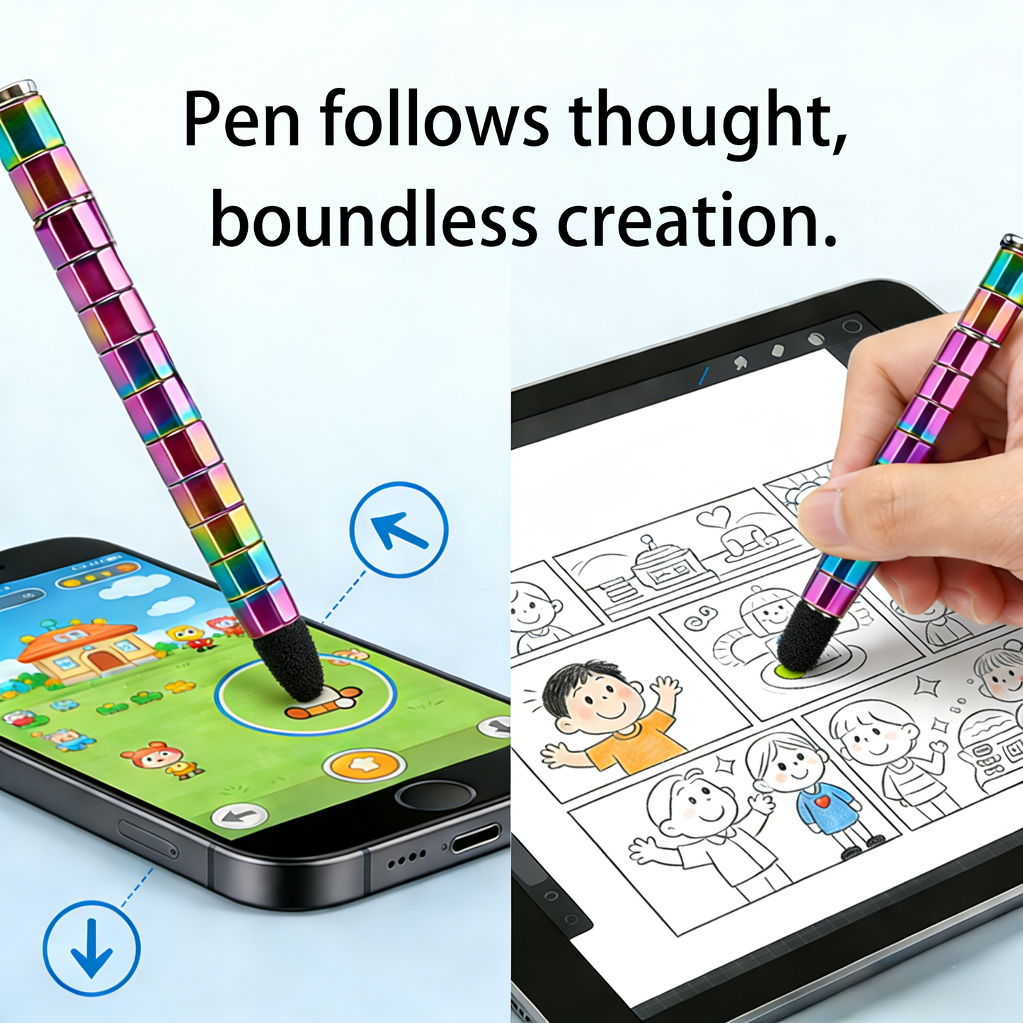 The Ultimate Playdate Icebreaker: Cool Fidget Gel Pens for Kids to Share, Bond & Have Fun Together