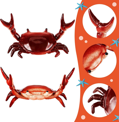Creative Cute Crab Pen Holder Weightlifting Crabs Pen Holder