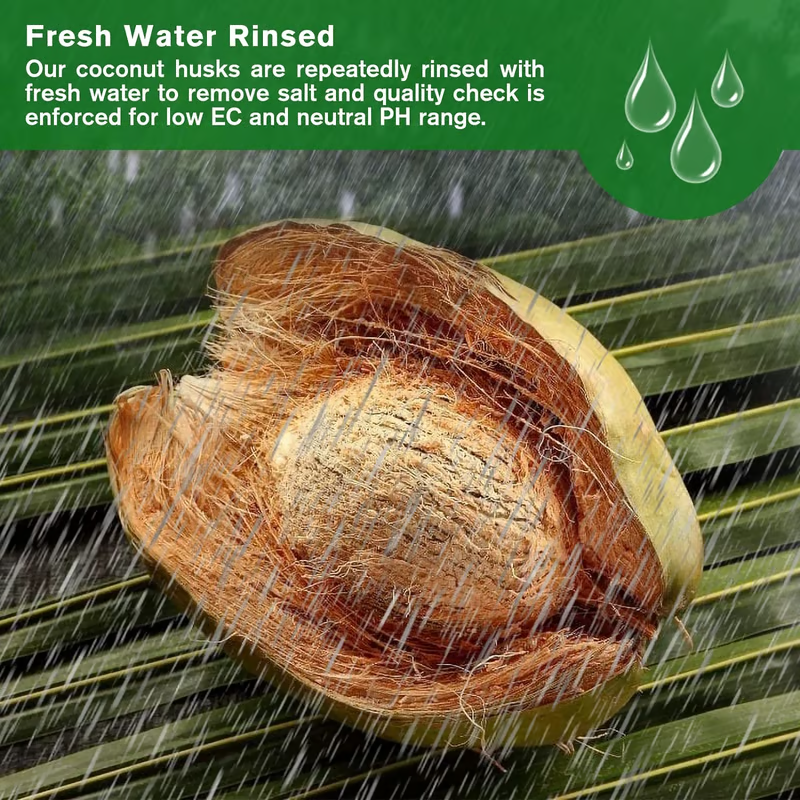 🔥LAST DAY 60% OFF🌱 Premium Organic Coconut Coir Bricks For Plants