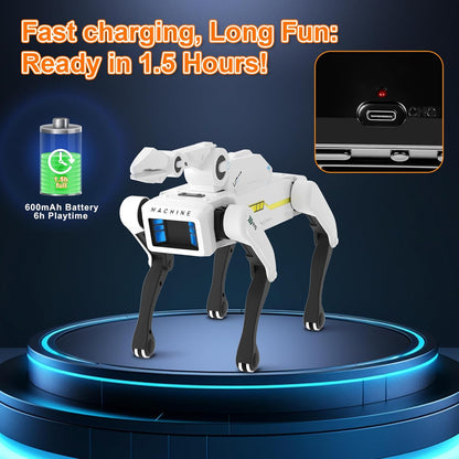 Robot Dog - Interactive STEM Pet with Voice Control