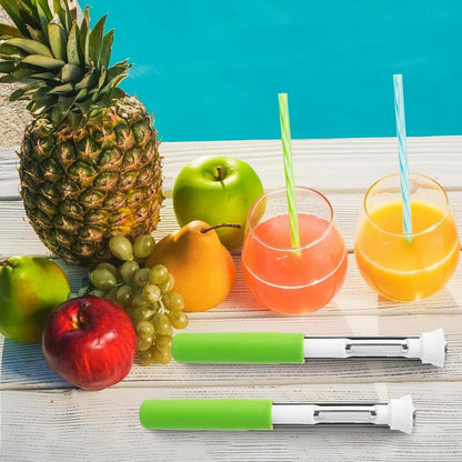 2-in-1 Apple Corer & Peeler 🍎🔪  Stainless Steel Fruit Tool , Must-Have Kitchen Gadget ✨