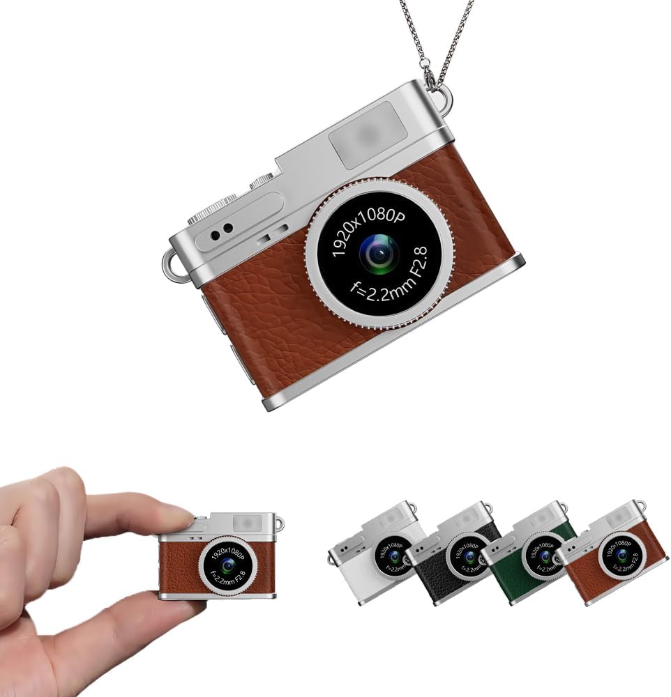 Retro Mini Digital Video Keychain Camera