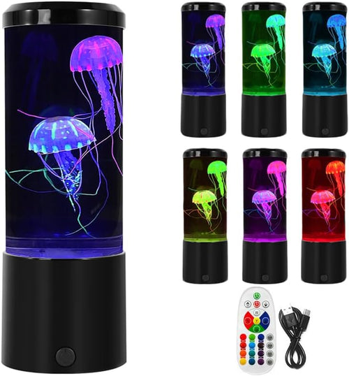 12'' Remote Control Jellyfish Lamp | 7-Color Fantasy Ambient Light✨