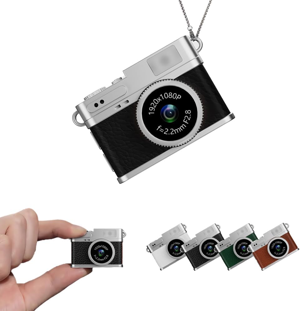 Retro Mini Digital Video Keychain Camera