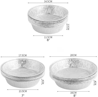 Low Smoke Charcoal Barbecue Kit for Outdoor Cooking, Picnic, Camping, Team Events – Stainless Steel Frame + Instant Lighting Paper Charcoal + 30 Pcs Round BBQ Trays (6/7/8 Inch)