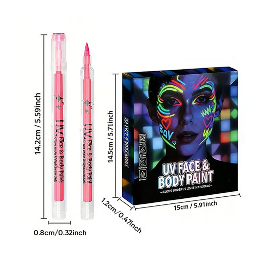 🔥HOT SALE 50% OFF🔥 7 Reasons Festival-Goers Are Ditching Traditional Face Paint For These Revolutionary UV Neon Markers