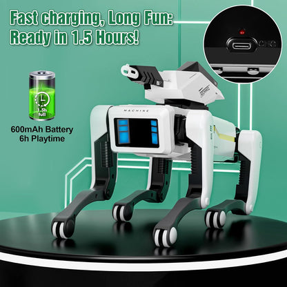 Robot Dog - Interactive STEM Pet with Voice Control