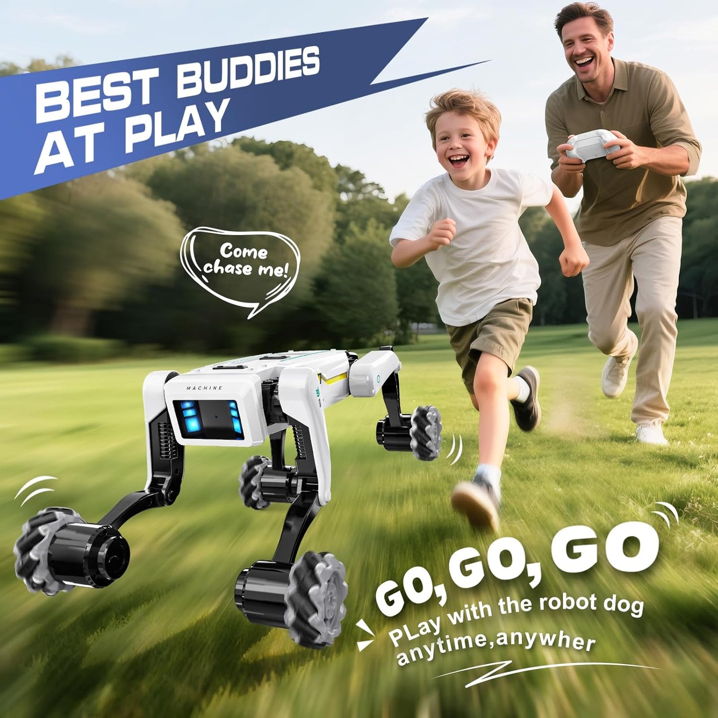 Robot Dog - Interactive STEM Pet with Voice Control