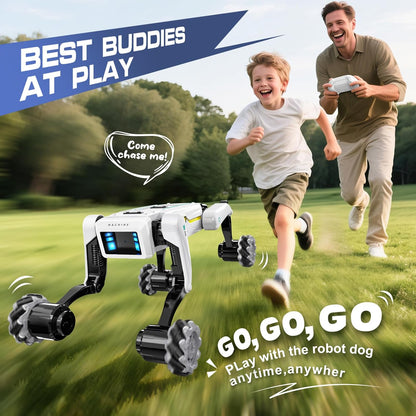 Robot Dog - Interactive STEM Pet with Voice Control