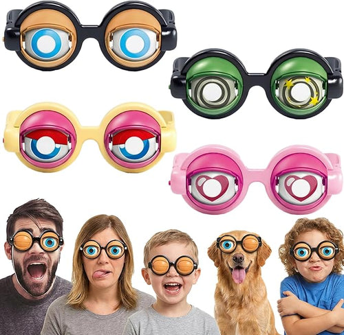 49% OFF🎉🎉Novelty Funny Glasses with Winking Eye Mechanism