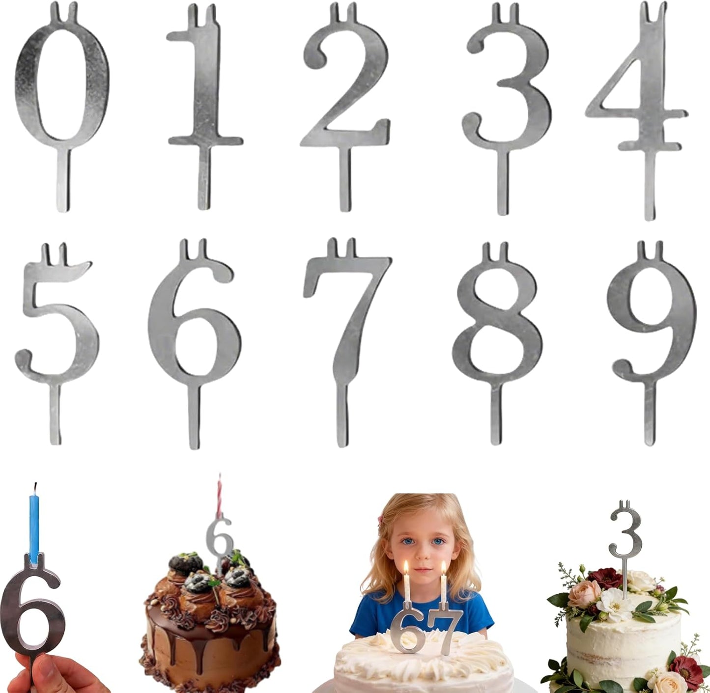 Reed and Barton 3224 Let's Celebrate 10-Piece Candleholder Set