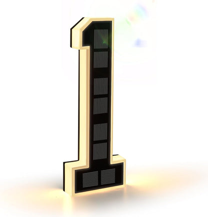 Personalized Solar Mailbox Light - Wireless, Bright LED for Night Visibility