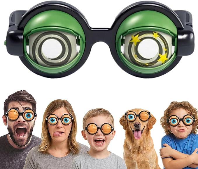 49% OFF🎉🎉Novelty Funny Glasses with Winking Eye Mechanism