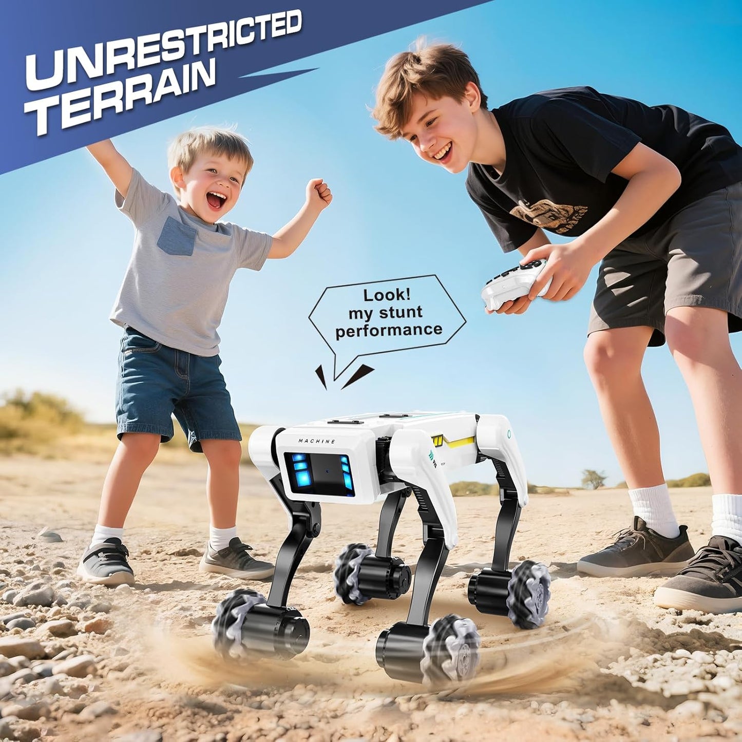 Robot Dog - Interactive STEM Pet with Voice Control