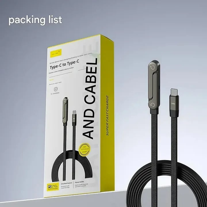 2-in-1 Invisible Holder Charger Cable