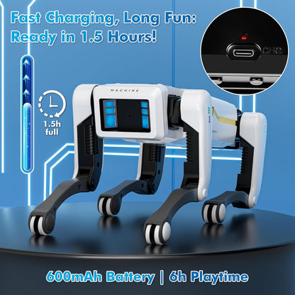 Robot Dog - Interactive STEM Pet with Voice Control