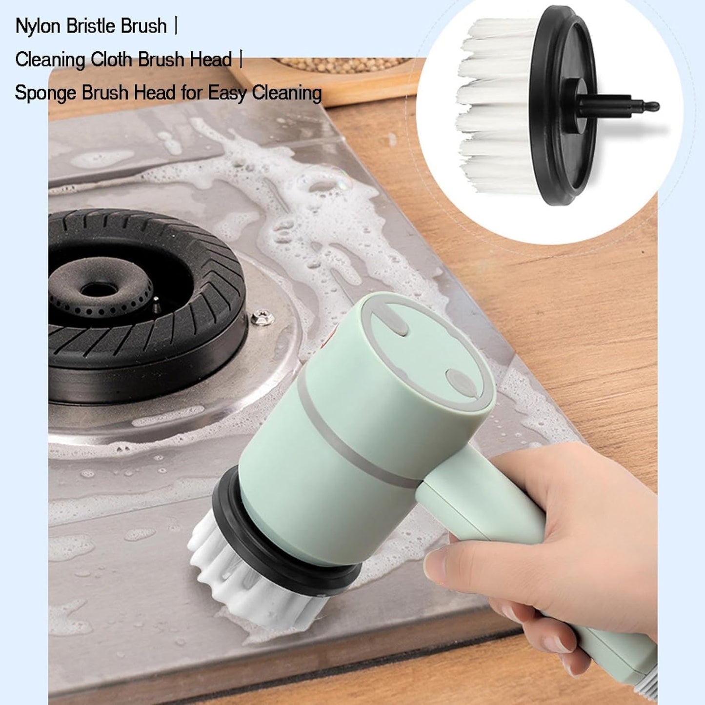 Electric Spin Scrubber