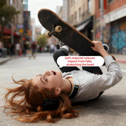 Shark Clip: Shatterproof & Break-Resistant, Hair Claws Protects Head from Impact