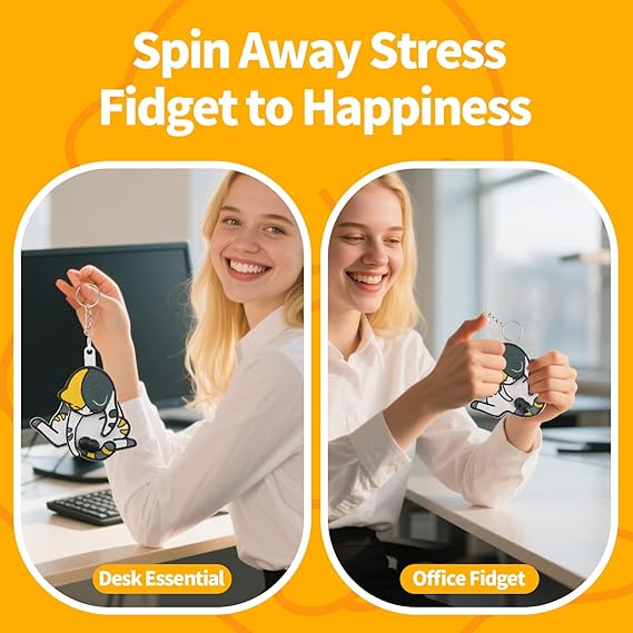 Mischief Cat Interactive Keychain Funny Wiggling Keychain with Rotating Cats Eggs Hilarious Gift for Cat Lovers