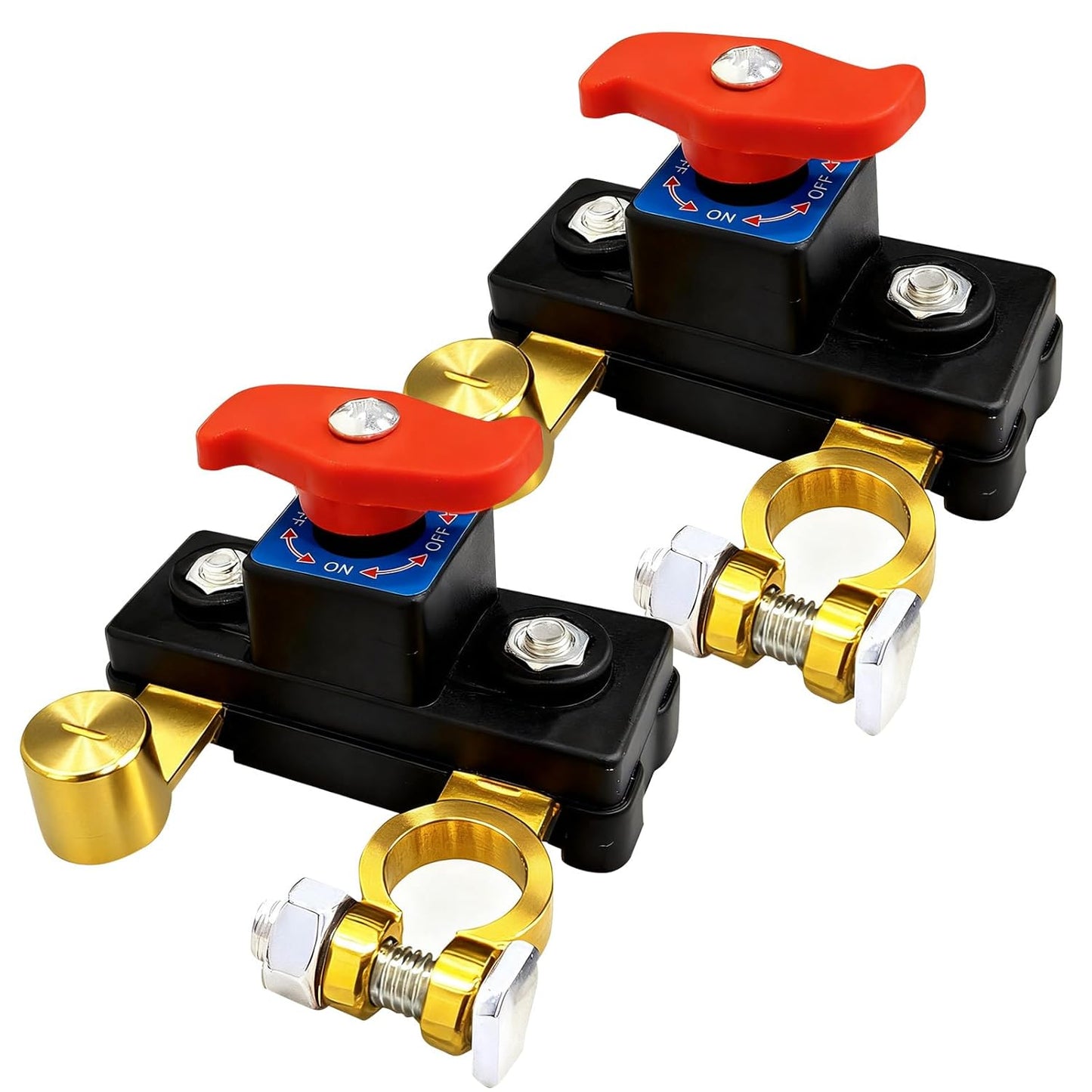 2PCS Car Battery Power Cut-Off Switch Breaker