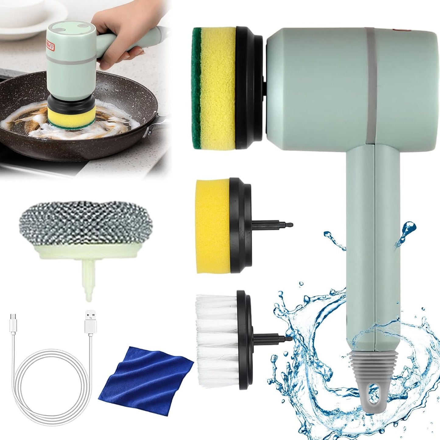 Electric Spin Scrubber