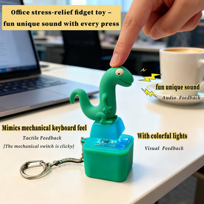 Lizard Keychain Sound Fidget Toys