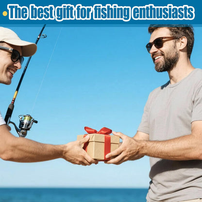 Sliding-In Fishing Rod Holder Waist Belt – Hands-Free Rod Holster for Fly Fishing & Shore Fishing, Quick Release, Durable Adjustable Belt Clip Rod Holder for Outdoor Anglers, Gift for Fisherman