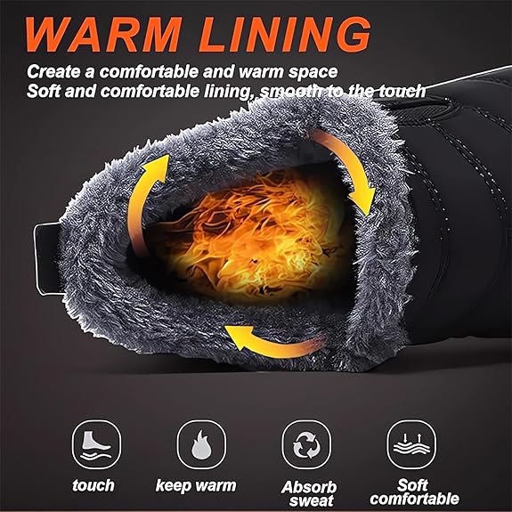 🔥Warm Sheepskin-Lined Boots
