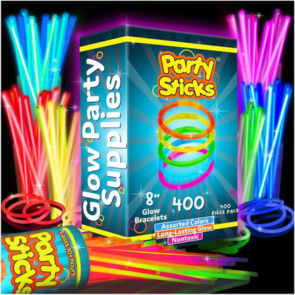 🔥PartySticks Glow Sticks Party Supplies 100pk