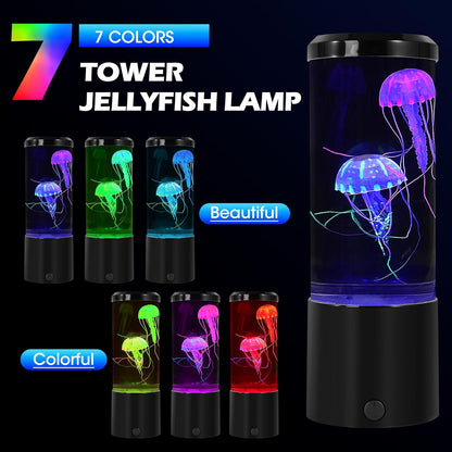 12'' Remote Control Jellyfish Lamp | 7-Color Fantasy Ambient Light✨