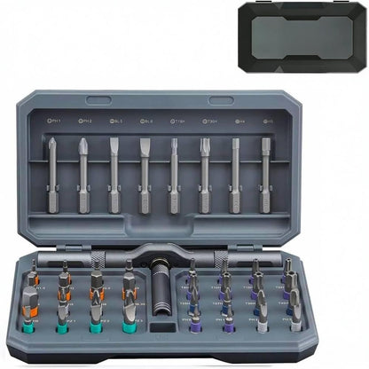 Magnetic Screwdriver Set, DIY Ratchet Mini Removable Self-Assembly Precision Screwdriver Tool Kit