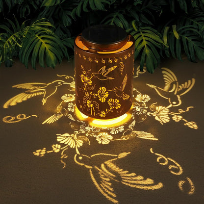 Hummingbird Solar Lanterns 🔥💡 Waterproof Garden Decor