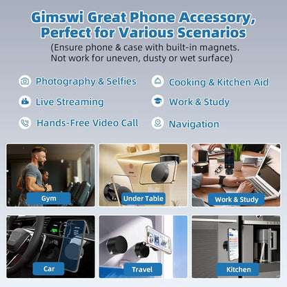 Vacuum Magnetic Phone Holder