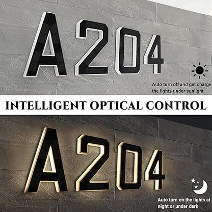 Personalized Solar Mailbox Light - Wireless, Bright LED for Night Visibility