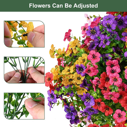 🌸Last Day Sale 60% OFF💐 UV Resistant Colorful Artificial Flower