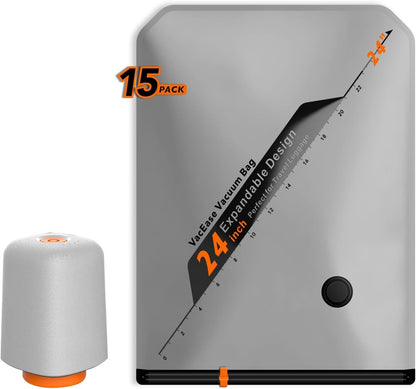 Rechargeable Wireless Pump Travel Storage Bags Set