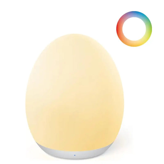 🔥Hot Sale 49% off🌟Egg Light for Nursery with 7 RGB Colors Changeable & Stepless Dimming
