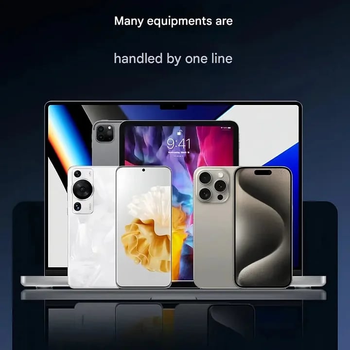 2-in-1 Invisible Holder Charger Cable