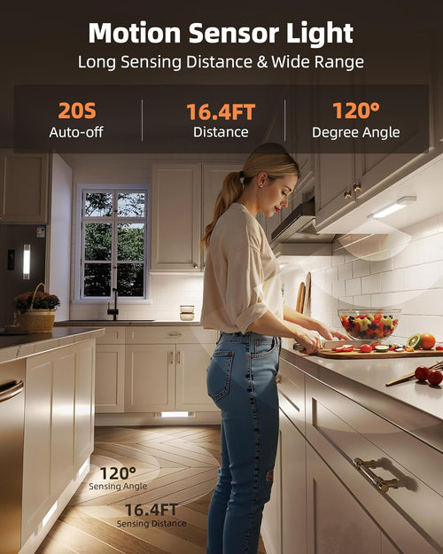 🎁Last Day Sale 49% OFF🔥-💡Punch-free Smart Sensor Magnetic Rechargeable LED Lights