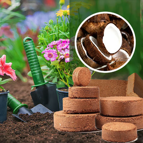🔥LAST DAY 60% OFF🌱 Premium Organic Coconut Coir Bricks For Plants